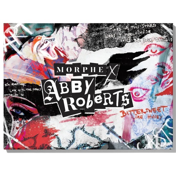 Morphe x Abby Roberts The Artcasts 35-Pan Artistry Palette RARE & SOLD OUT!! - Picture 2 of 7